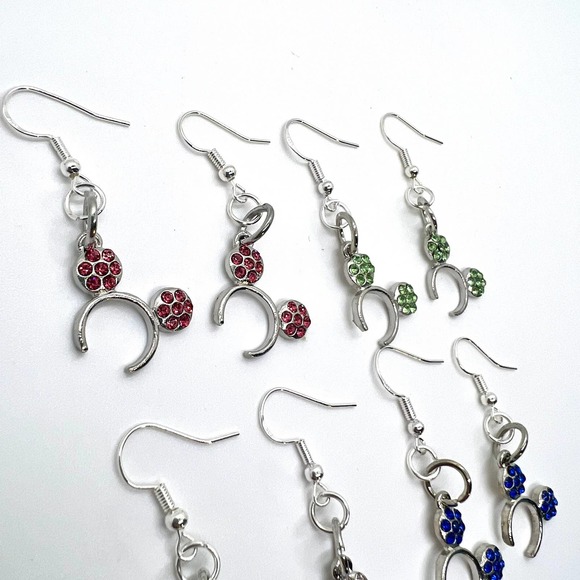 Mickey Ear Headband Earrings - Mickey Mouse Earrings - Disney Vacation Earrings - Picture 2 of 10